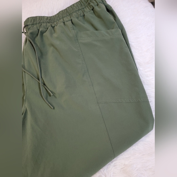 L.L. Bean Women's Olive Venture Stretch Ankle Pants 3X - Picture 8 of 16